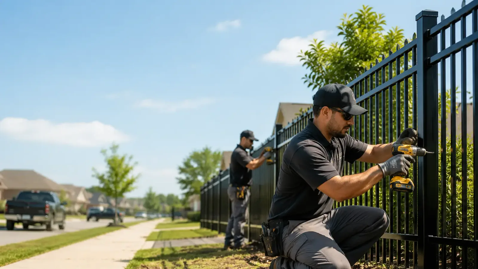 Metal Fence Installation in South Pittsburg, TN